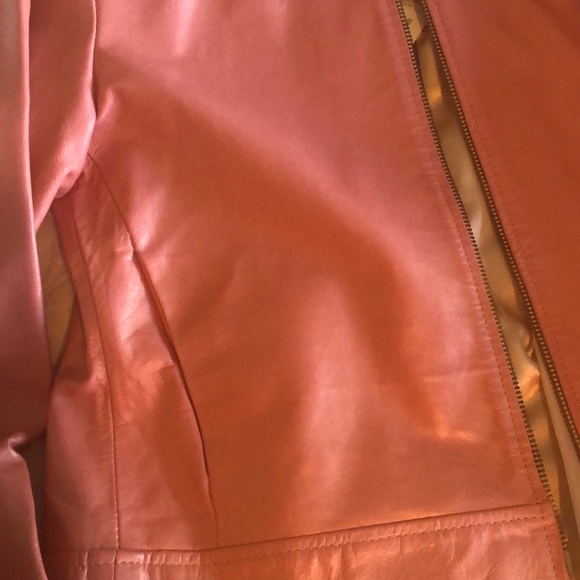 Pink Leather jacket - Picture 5 of 12